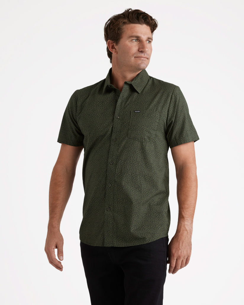 Warbler Short Sleeve Woven Shirt - Duffle Bag