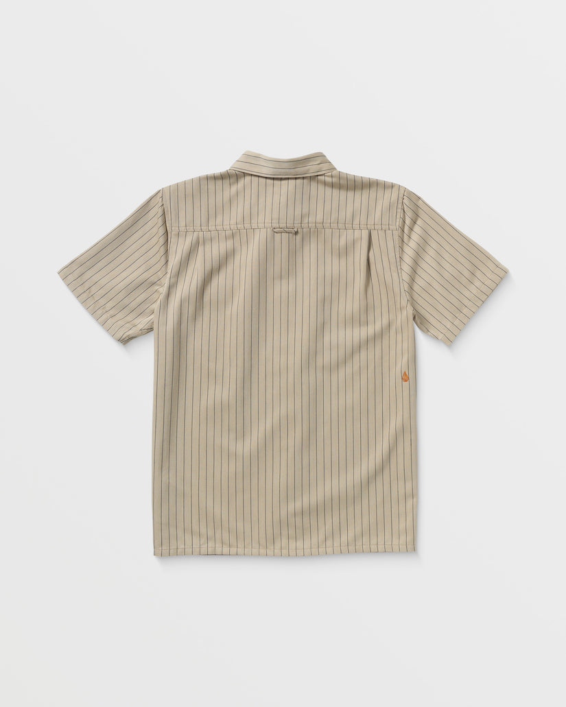 Trade Stone Short Sleeve Shirt - Light Khaki