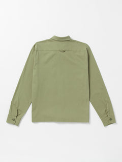 Tokyo True Pinned Workshirt Long Sleeve Shirt - Light Army – Volcom