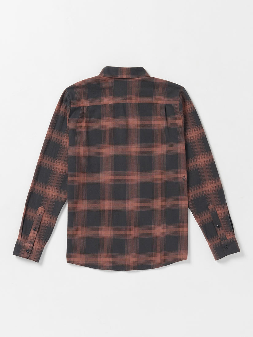 Netastone Flannel Long Sleeve Shirt - Stealth