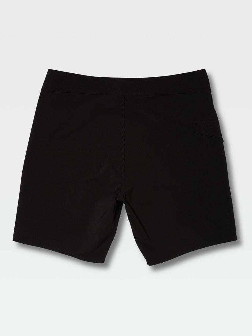 Lido Solid Mod 18" Boardshort - Black