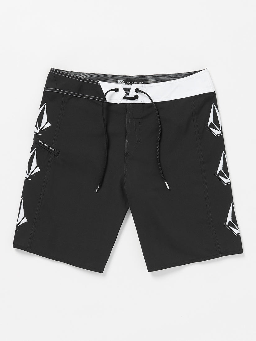 Lido Iconic Mod-Tech 19" Boardshorts - New Black