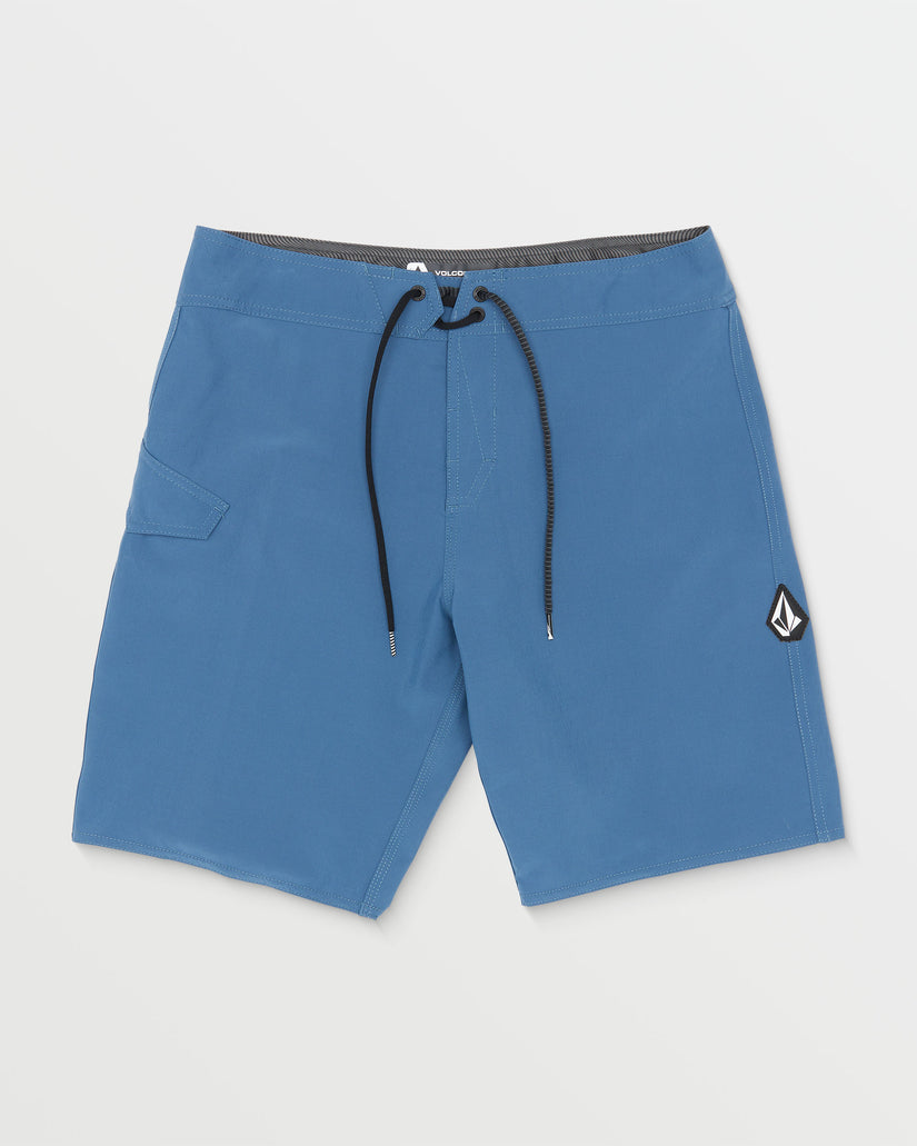 Lido Solid Mod-Tech 20" Boardshorts - Blueberry