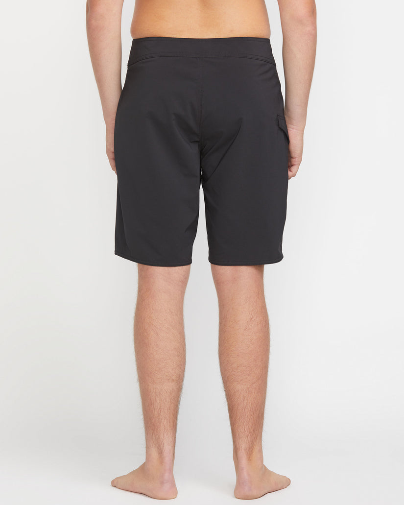 Lido Solid Mod-Tech 20" Boardshorts - Black