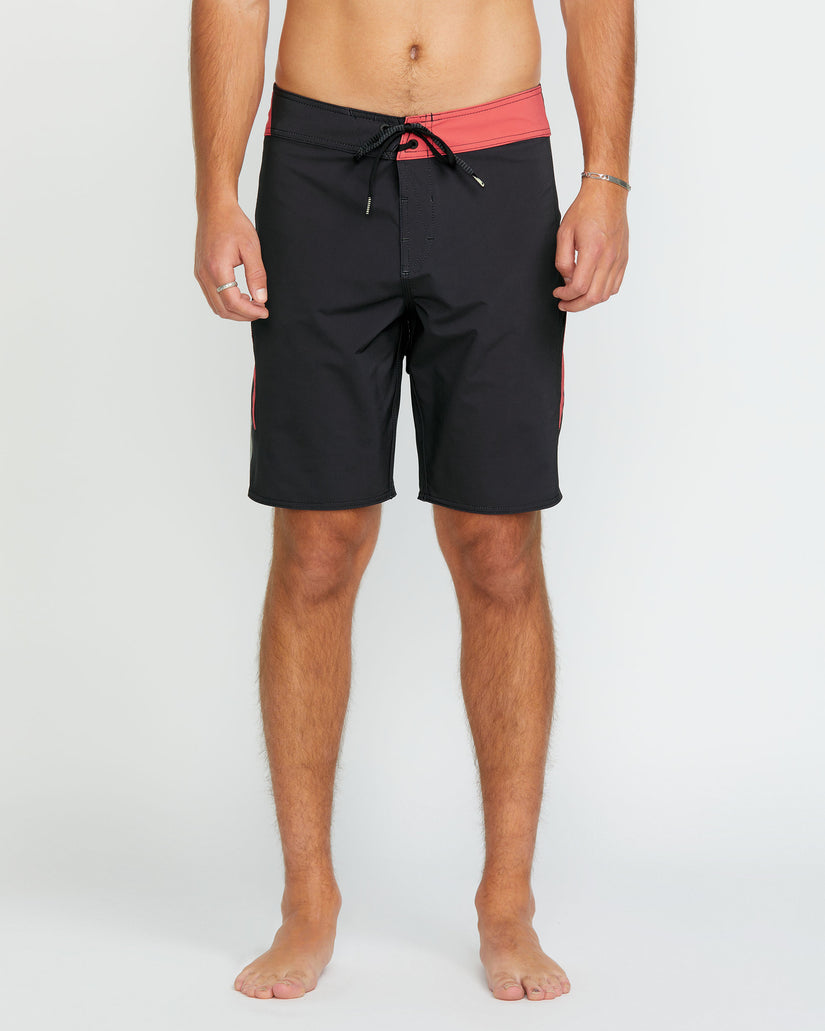 Surf Vitals J Robinson Mod 20" Boardshorts - Black