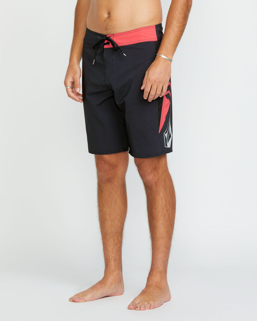 Surf Vitals J Robinson Mod 20" Boardshorts - Black