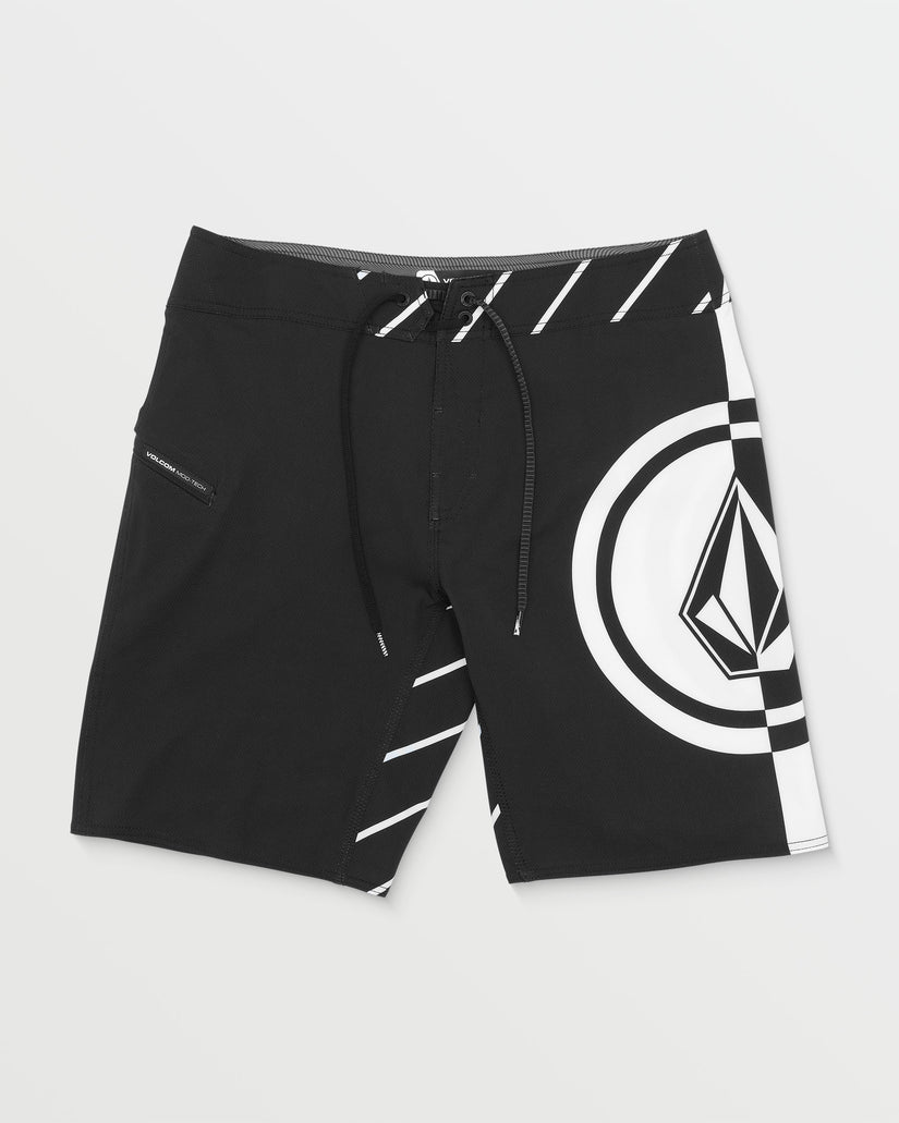 Mega Circle Mod-Tech 20" Boardshorts - Black