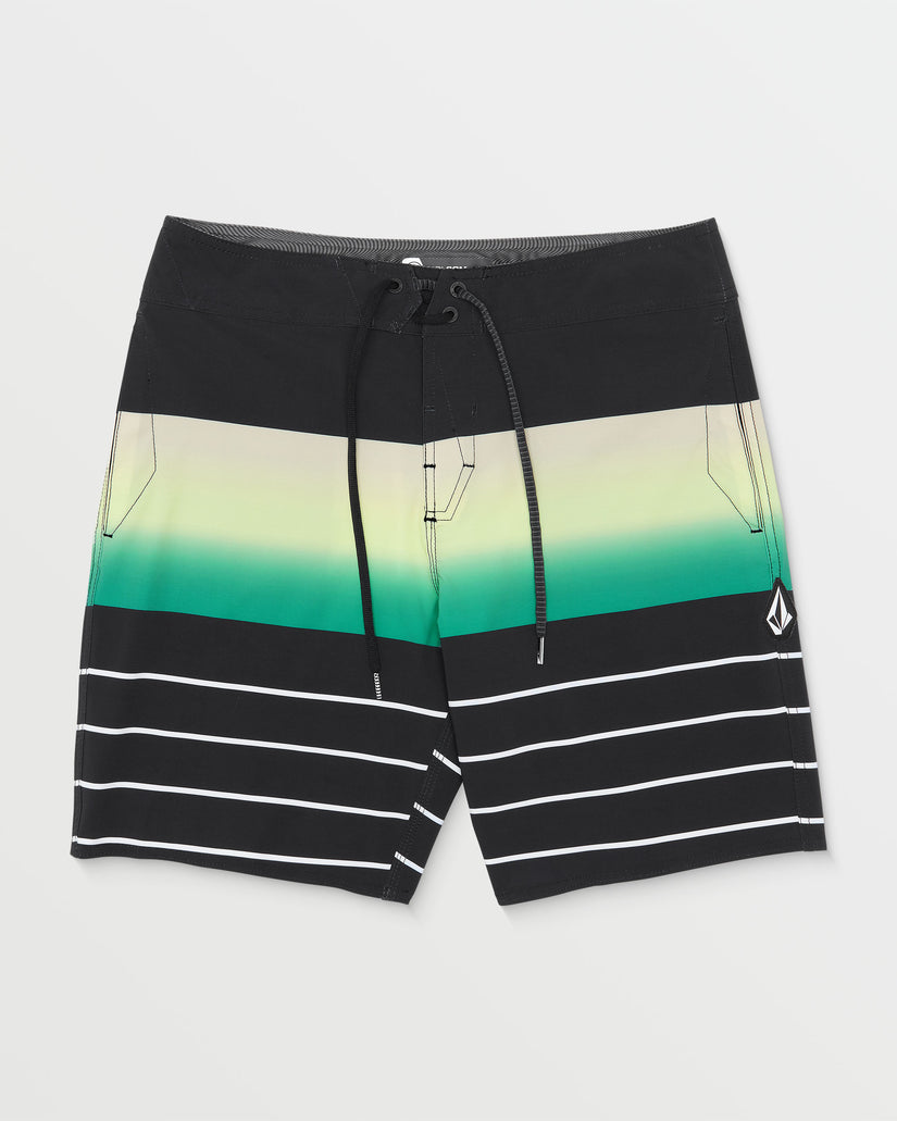 Quarta Fade Mod-Tech 19" Boardshort - Black