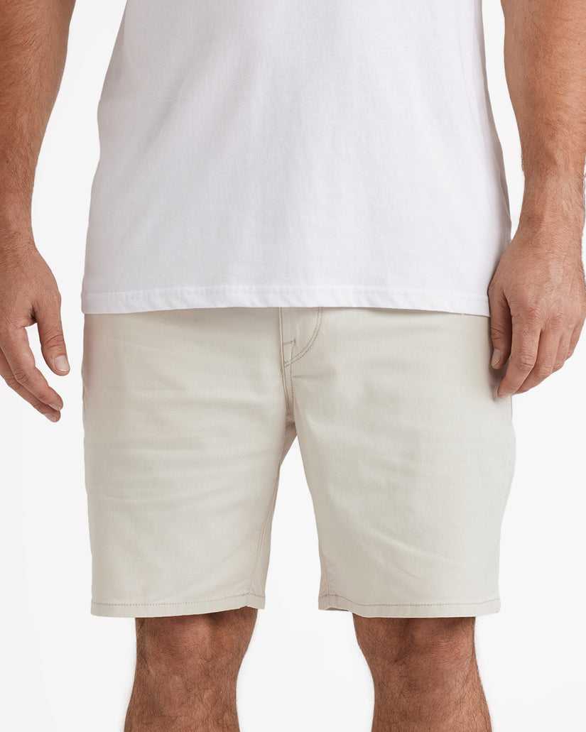 V Kinkade Light Weight Short - Stone