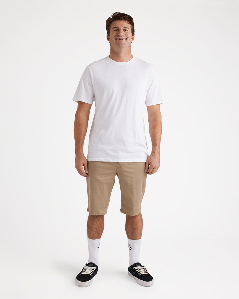 V Solver Light Weight Short - Khaki