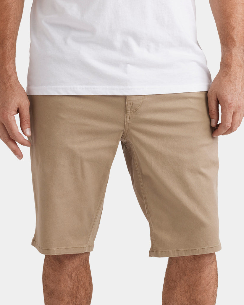 V Solver Light Weight Short - Khaki