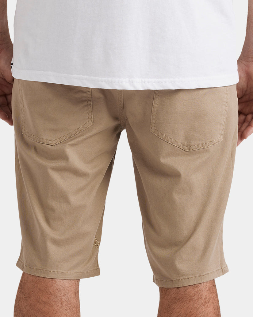 V Solver Light Weight Short - Khaki