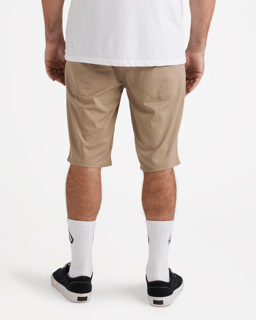 V Solver Light Weight Short - Khaki