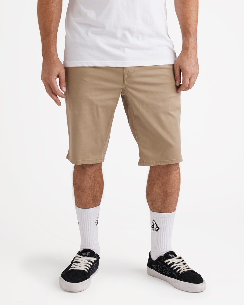 V Solver Light Weight Short - Khaki