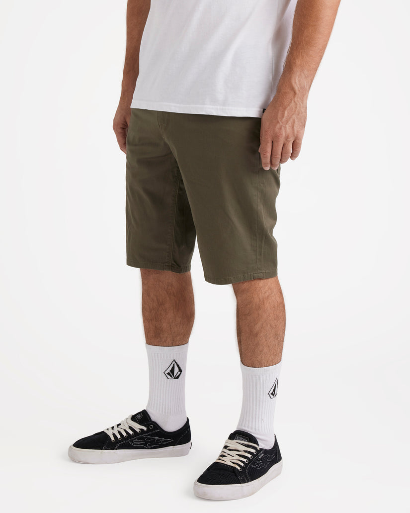 V Solver Light Weight Short - Military