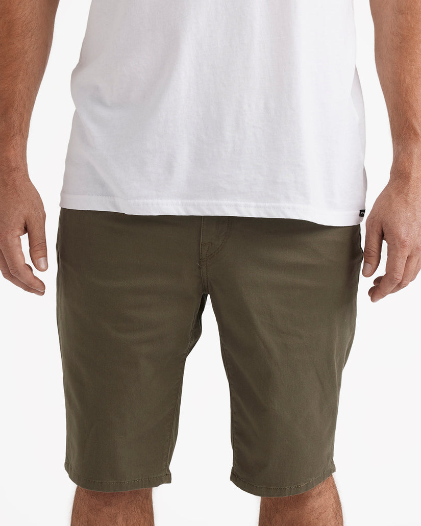 V Solver Light Weight Short - Military