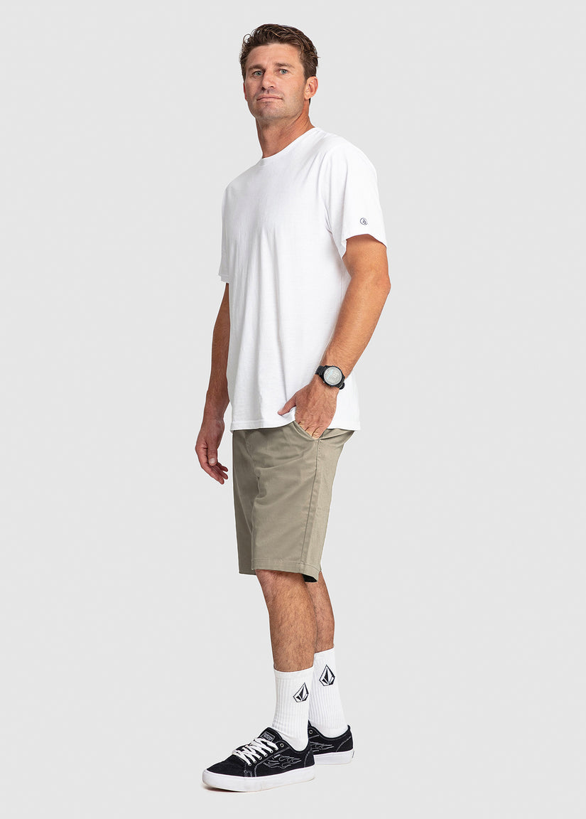 Frickin Modern Stretch Shorts - Khaki