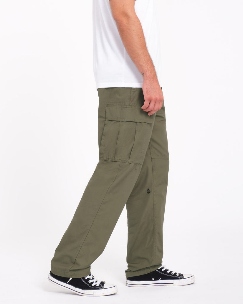 Strange Tripper Tapered Cargo Pant - Wintermoss