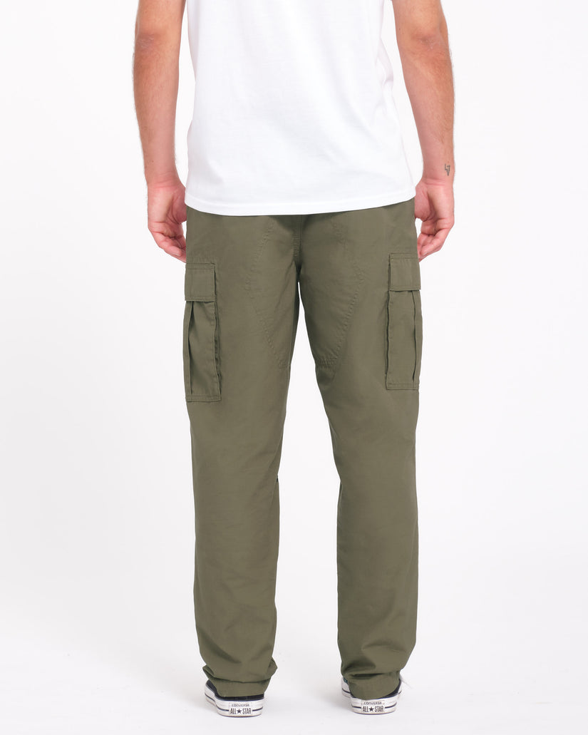 Strange Tripper Tapered Cargo Pant - Wintermoss