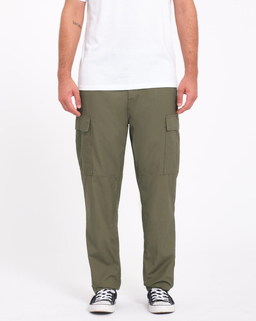 Strange Tripper Tapered Cargo Pant - Wintermoss