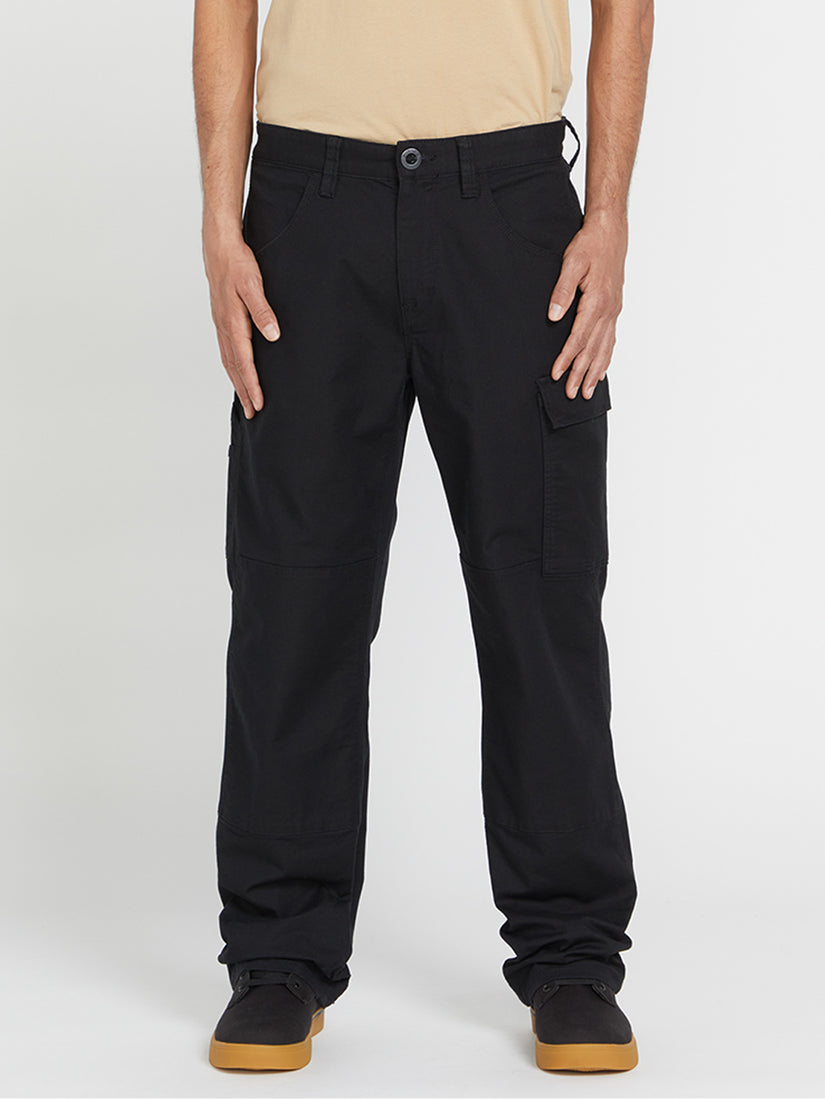 Volcom Workwear Caliper Relaxed Work Pant - Black