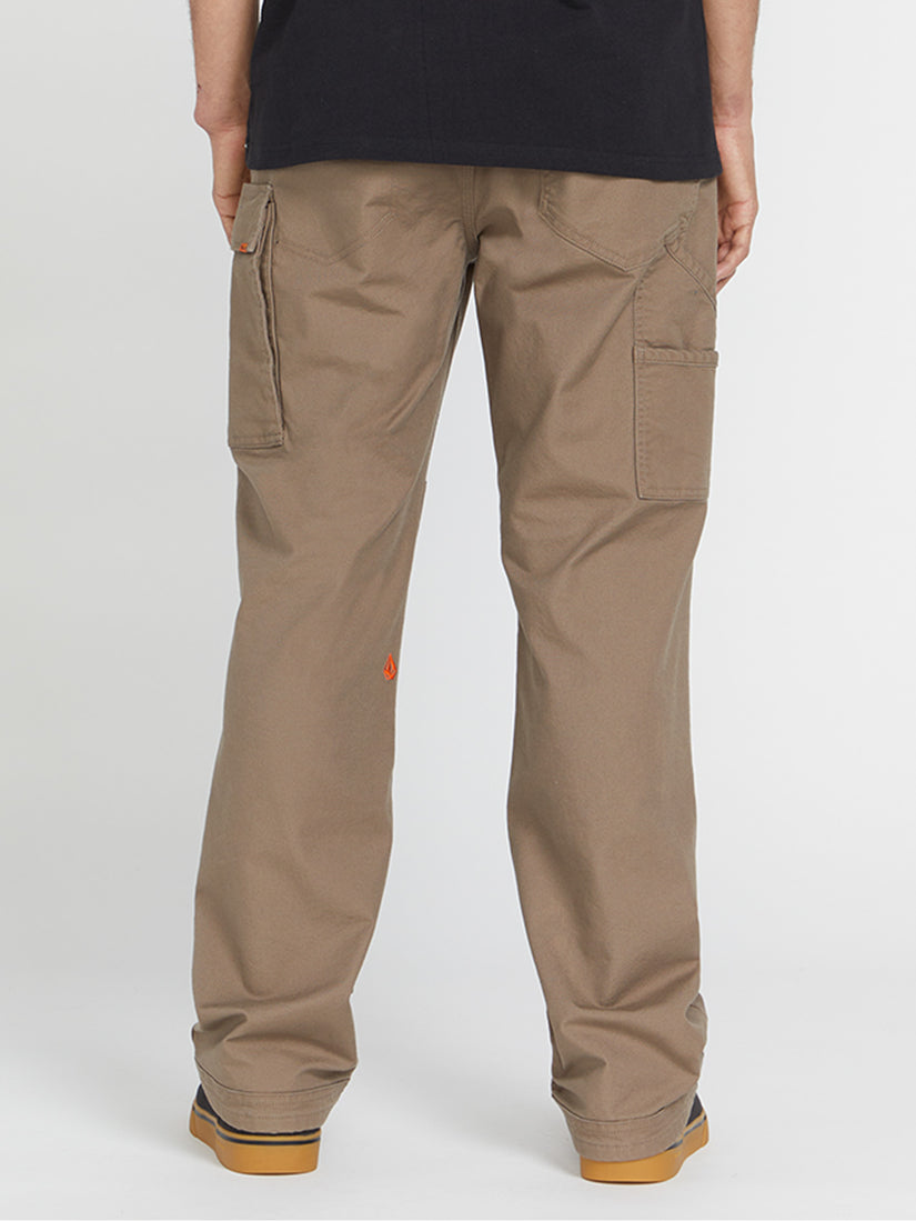 Volcom Workwear Caliper Relaxed Work Pant - Brindle