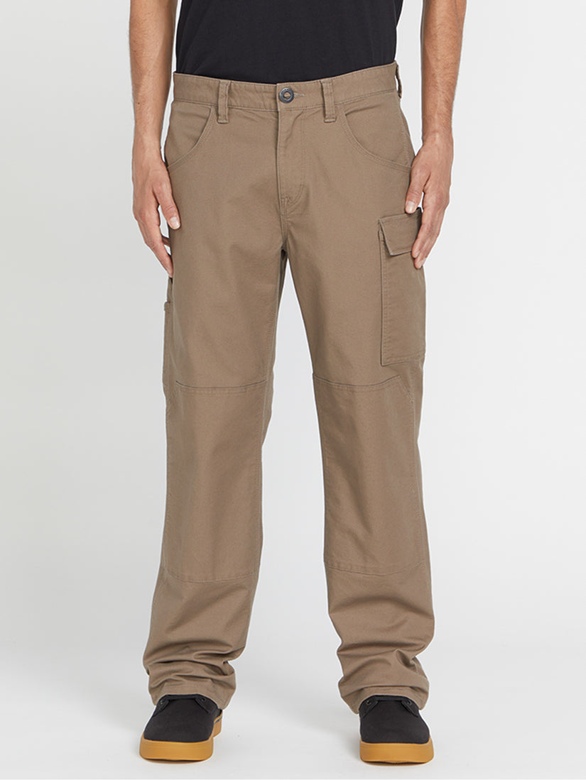 Volcom Workwear Caliper Relaxed Work Pant - Brindle