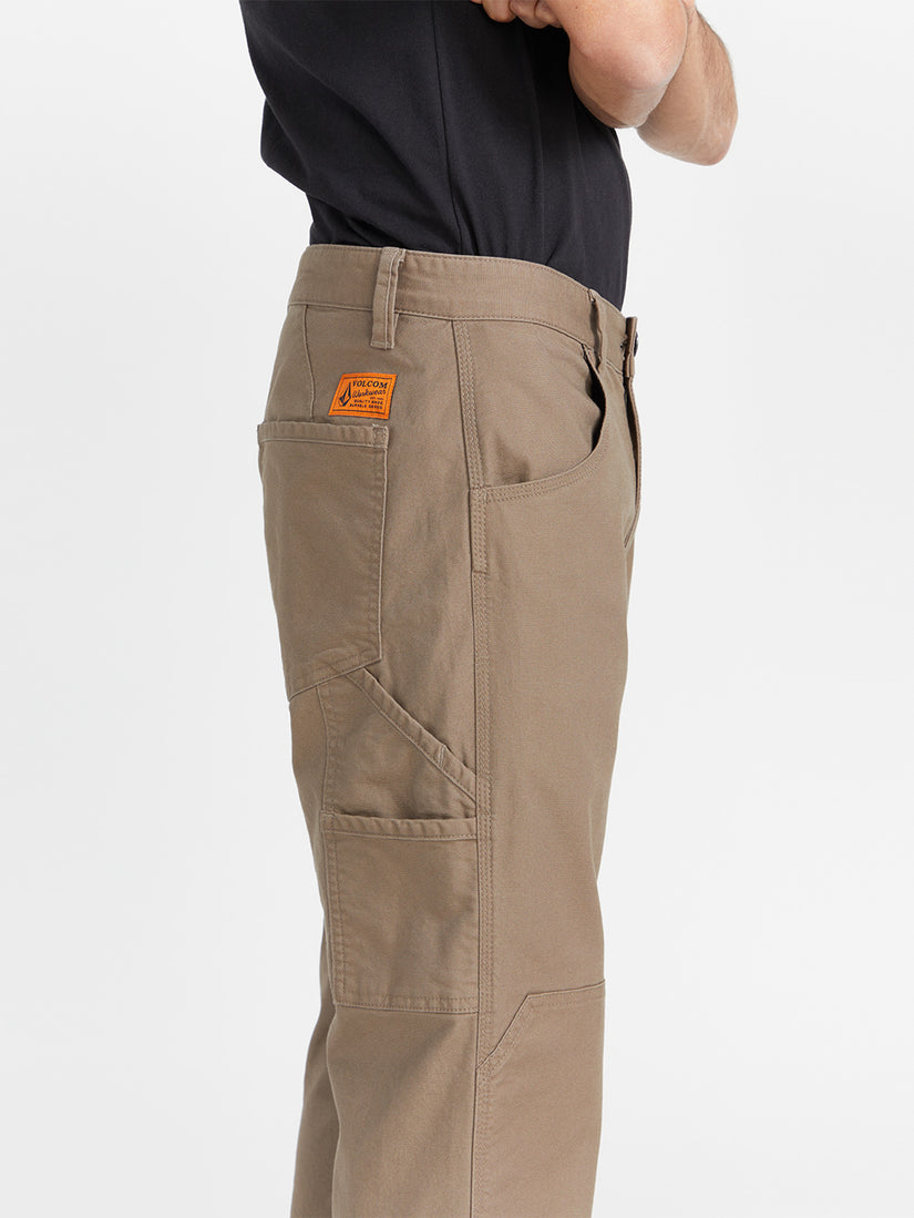 Volcom Workwear Caliper Relaxed Work Pant - Brindle