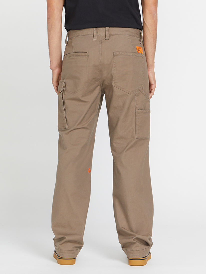 Volcom Workwear Caliper Relaxed Work Pant - Brindle