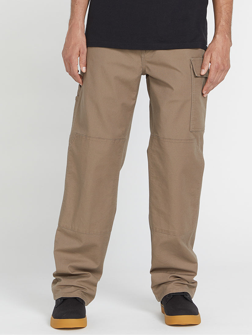 Volcom Workwear Caliper Relaxed Work Pant - Brindle