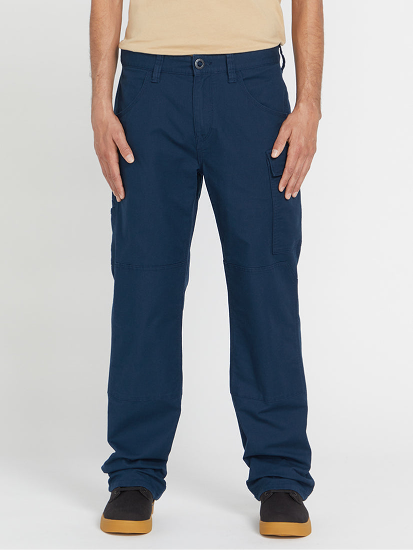 Volcom Workwear Caliper Relaxed Work Pant - Navy