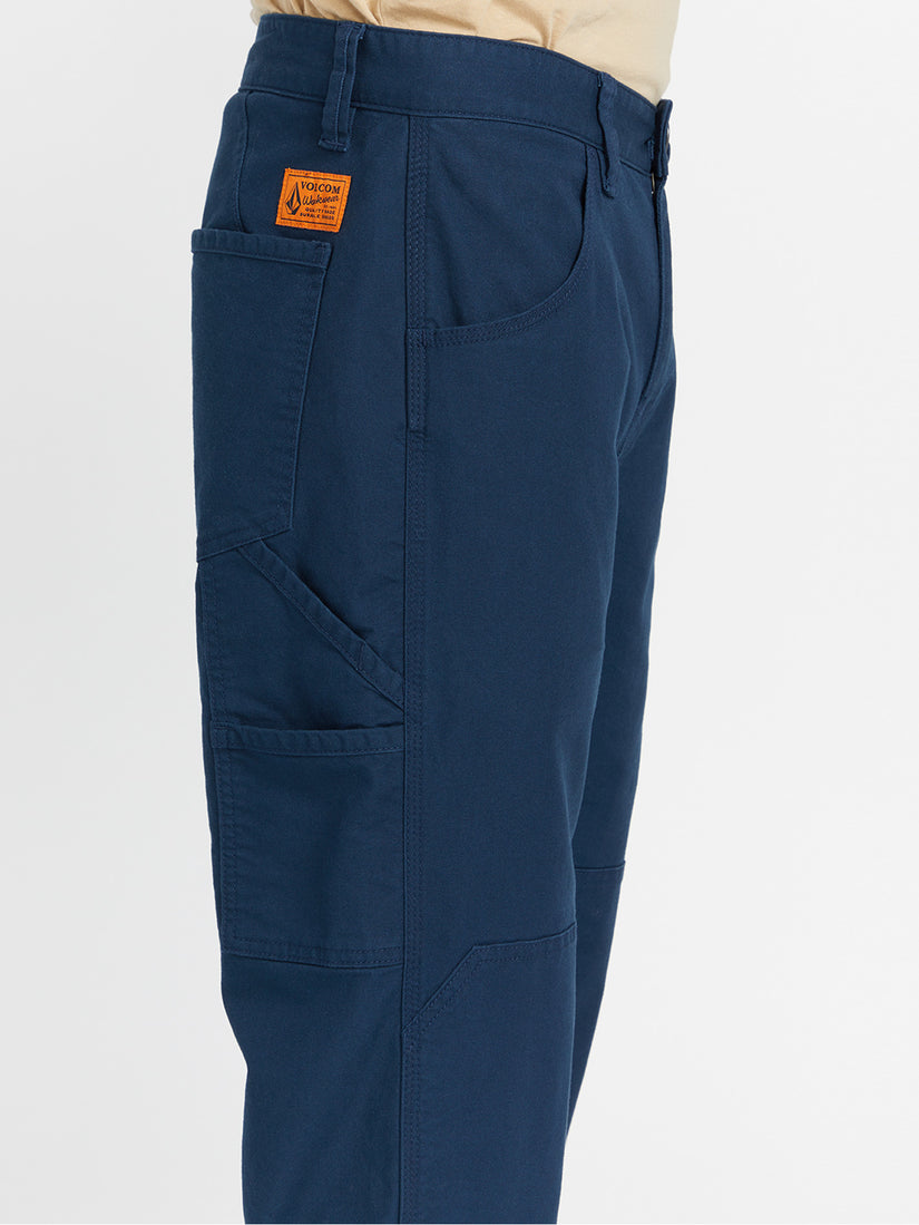 Volcom Workwear Caliper Relaxed Work Pant - Navy