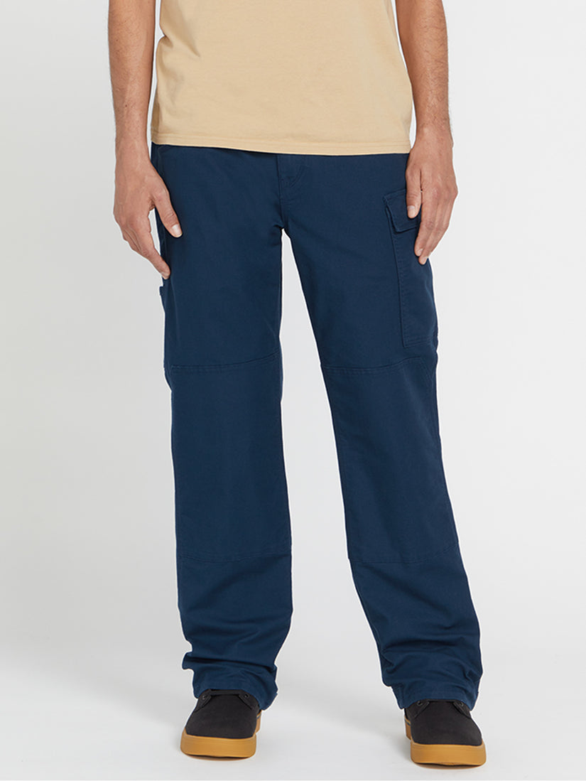 Volcom Workwear Caliper Relaxed Work Pant - Navy