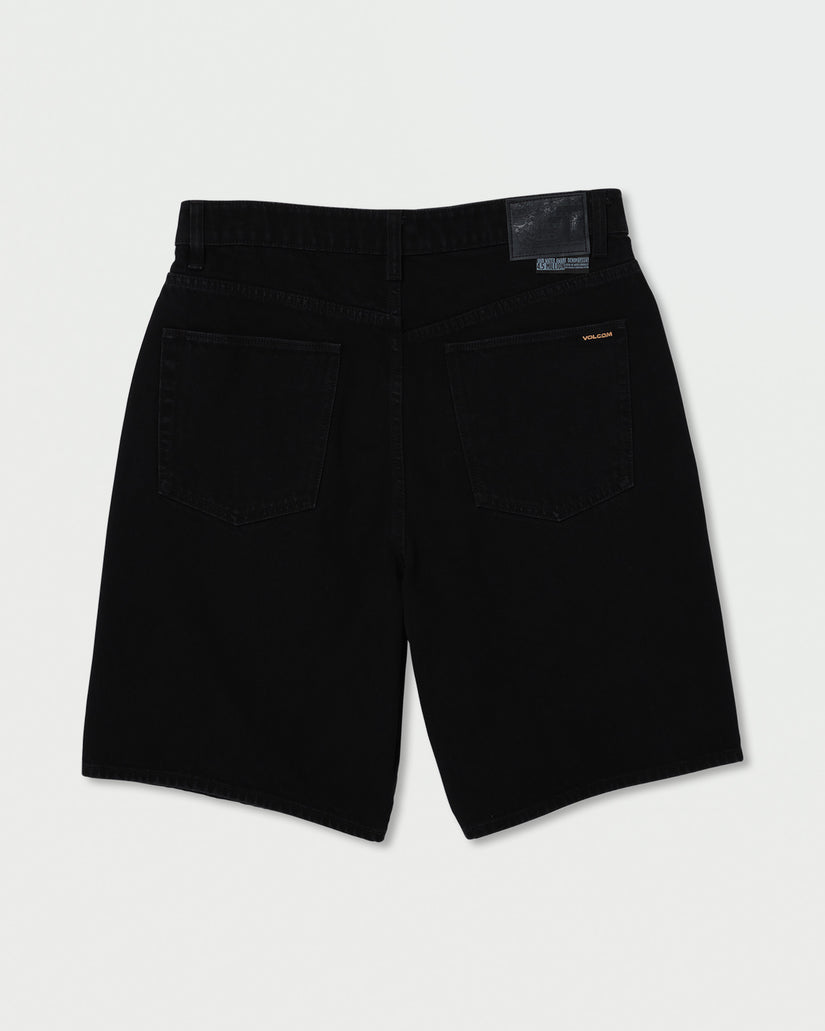 Billow Denim Short - Black