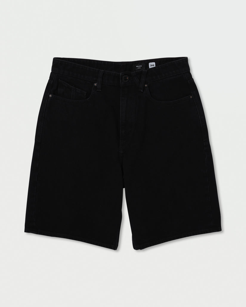 Billow Denim Short - Black