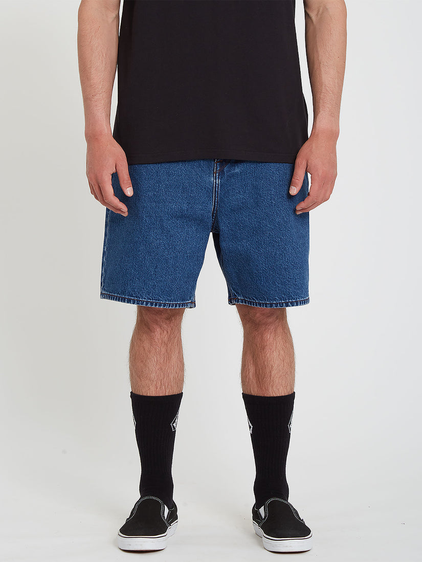 Billow Jeans Short - Oliver Mid Blue