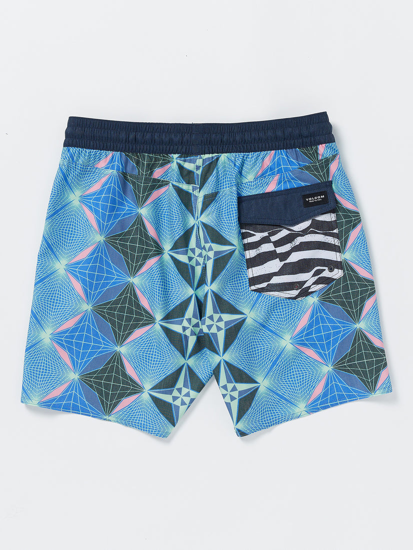 Interwebz Stoney 17" Boardshorts - Patriot Blue