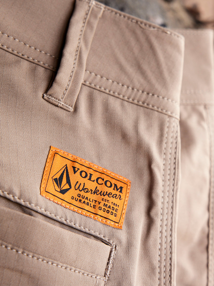 Volcom Workwear Slab Hybrid Short 20" - Brindle