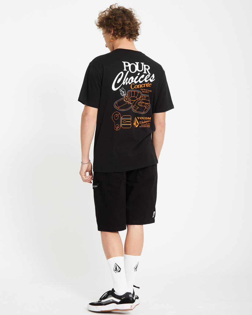 Pour Choices Bsc Short Sleeve Tee - Black