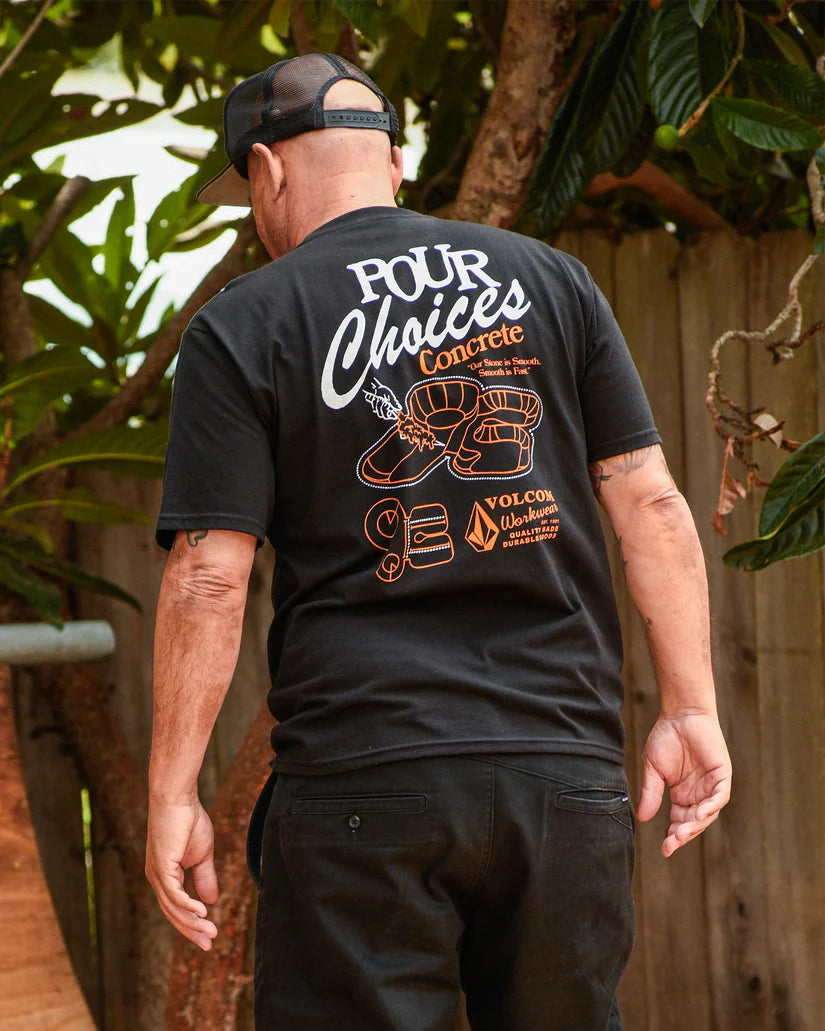 Pour Choices Bsc Short Sleeve Tee - Black