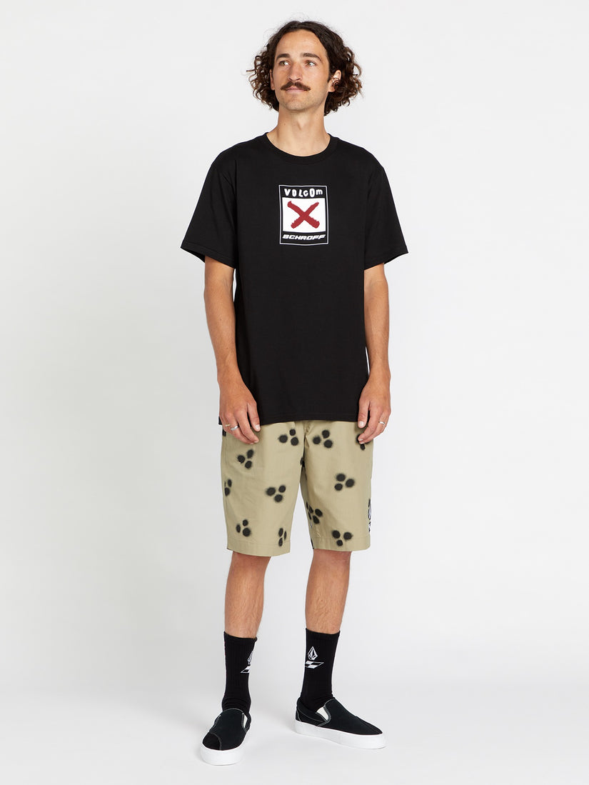 Schroff X Volcom Short Sleeve Tee - Black