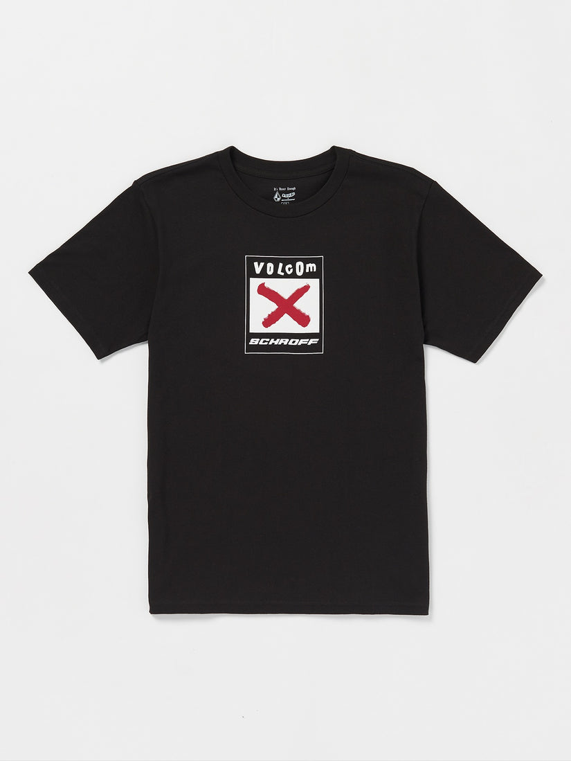 Schroff X Volcom Short Sleeve Tee - Black