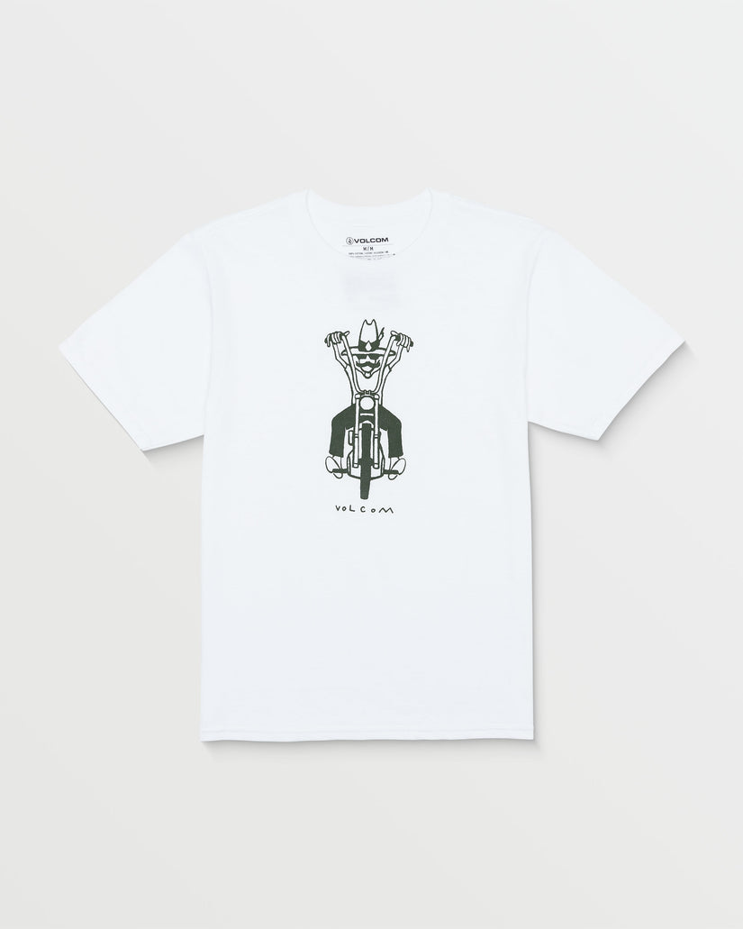 Stone Drifter Short Sleeve Tee - White