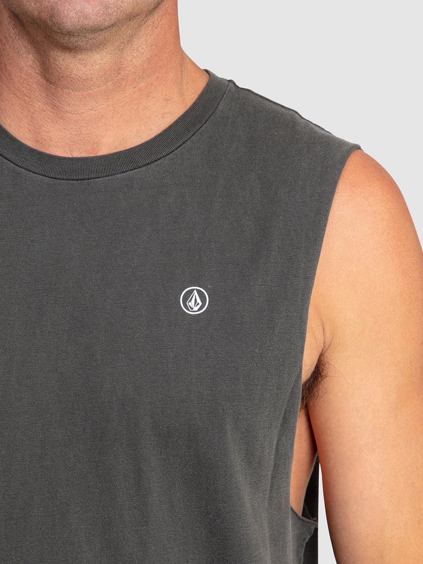 Aus Wash Muscle Tank - Black