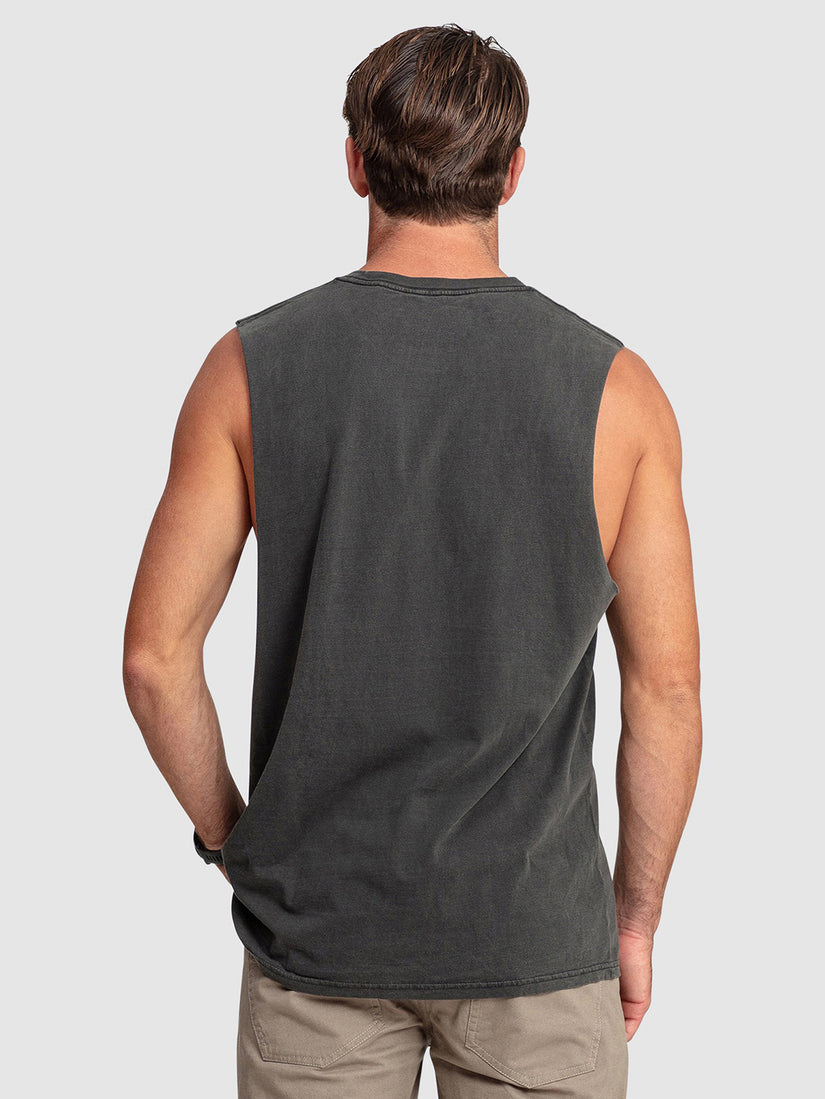 Aus Wash Muscle Tank - Black