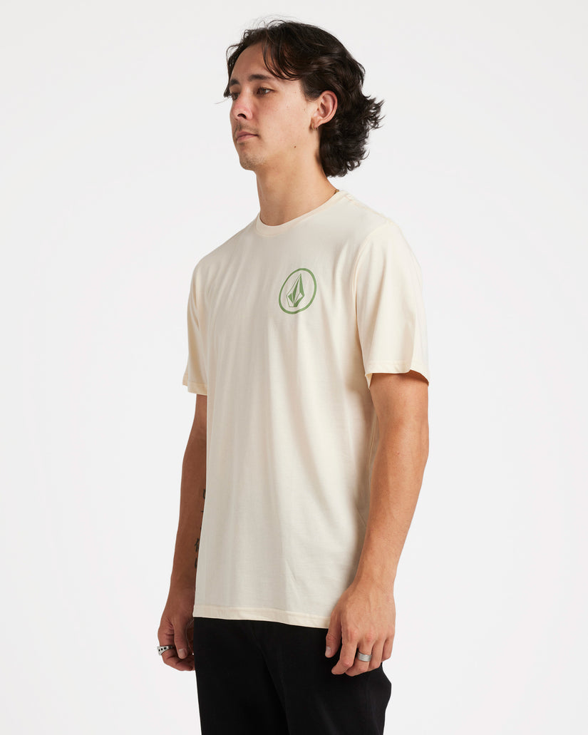 Mini Circle Stone Short Sleeve Tee - Sand