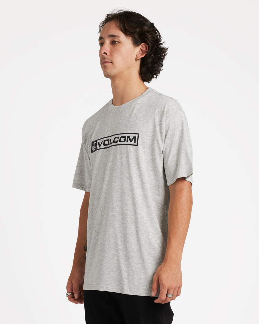 Blocker Short Sleeve Tee - Heather Grey