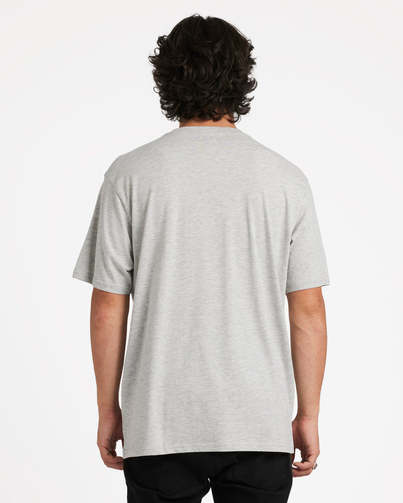 Blocker Short Sleeve Tee - Heather Grey