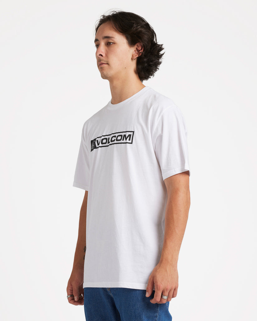 Blocker Short Sleeve Tee - White