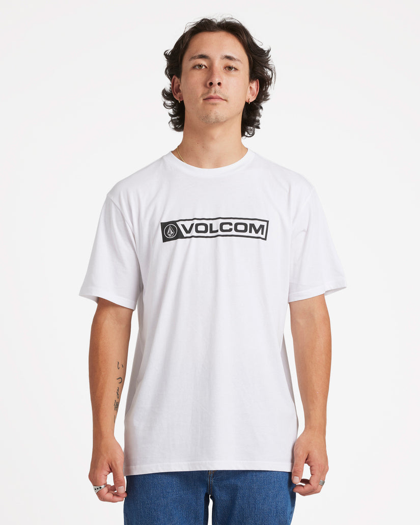 Blocker Short Sleeve Tee - White